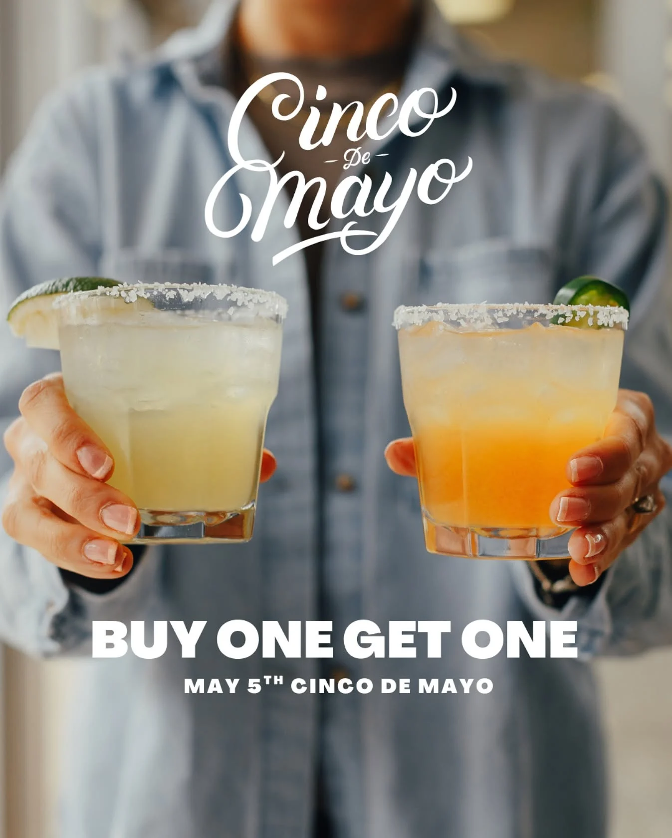 Cinco de Mayo buy-one-get-one margaritas post